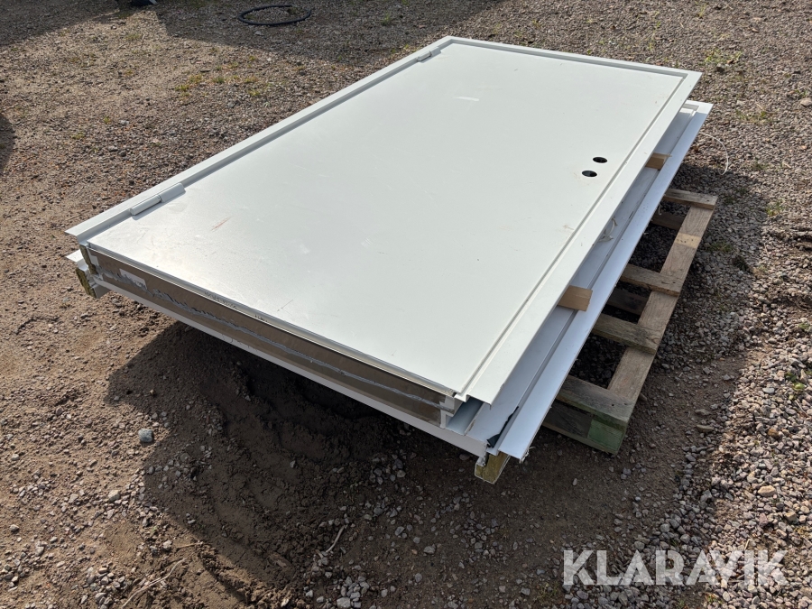 Säkerhetsdörrar MaxiDoor Vita 2st