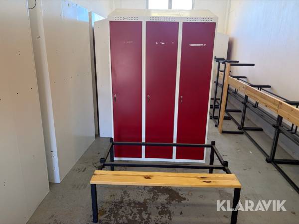 Klädskåp Metal design