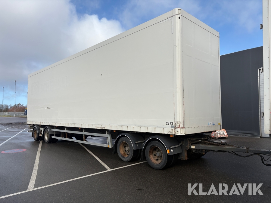 Skåptrailer / släp ekeri 38-D