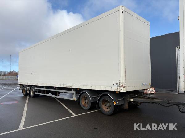 Skåptrailer / släp ekeri 38-D