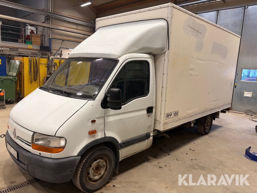 Skåpbil Renault Master 2.8 TDI Chassi med bakgavellyft 