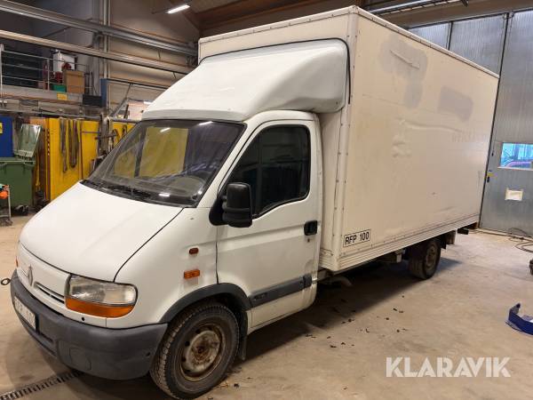 Skåpbil Renault Master 2.8 TDI Chassi med bakgavellyft 