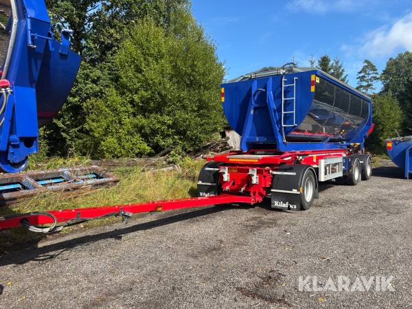 Släp Kilafors Lavett 3-axlad med tipp