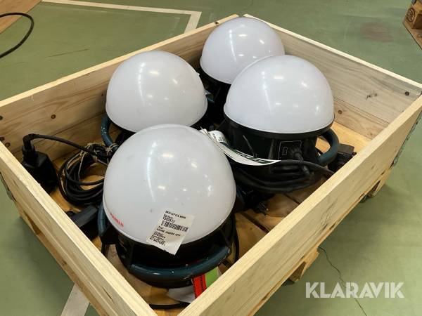 Arbetslampa LED Mareld SHINE 4500RE APP 4st