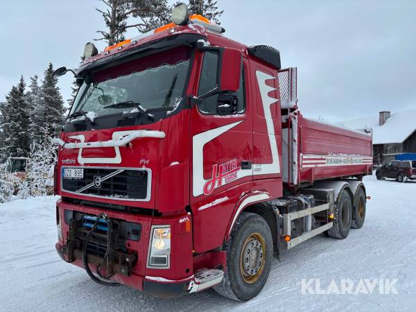 Tippbil Volvo FH 480 plogutrustad