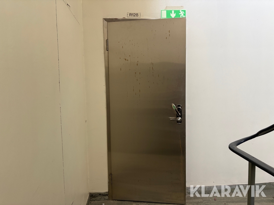 Rostfri Dörr Lande mek verksted