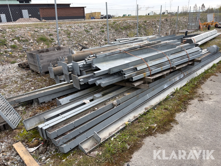 Galvad Stålstomme 24 x 6,5 x 3,95 m