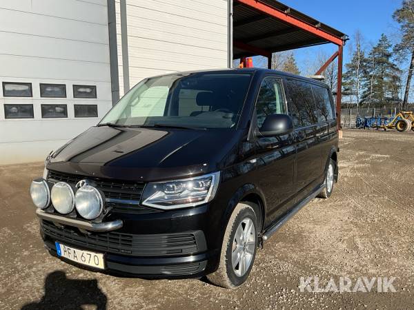Skåpbil Volkswagen Transporter 2,0Tdi 4motion 5-sitsig