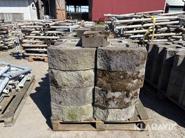 Stödmursblock 2 pallar