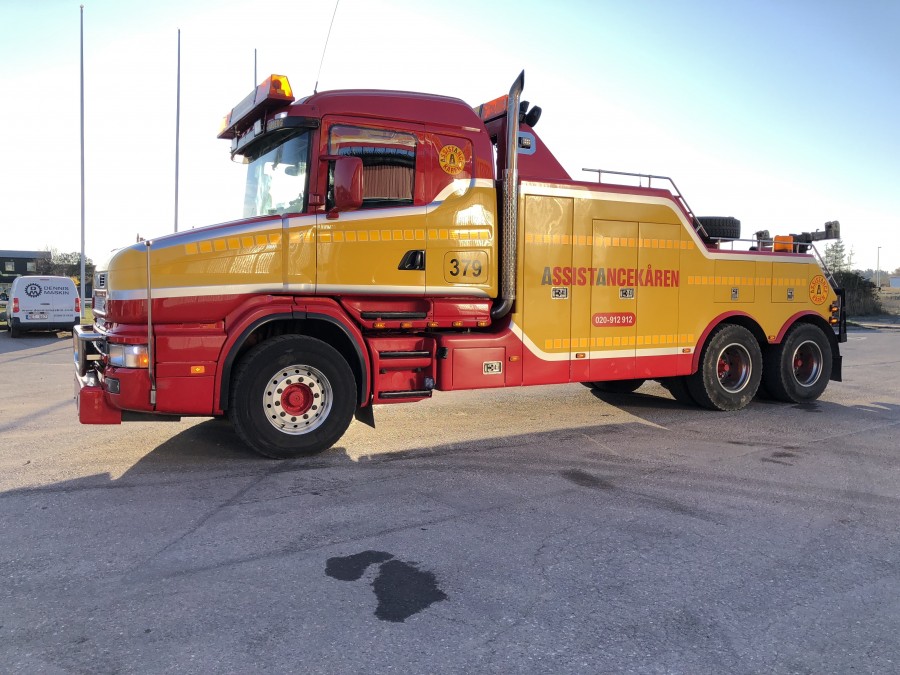 Tungbärgare Scania T124