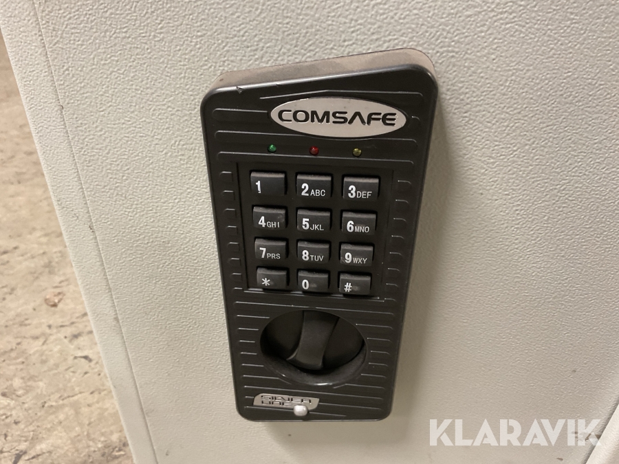 Nyckelskåp Comsafe, Skellefteå, Klaravik auktioner