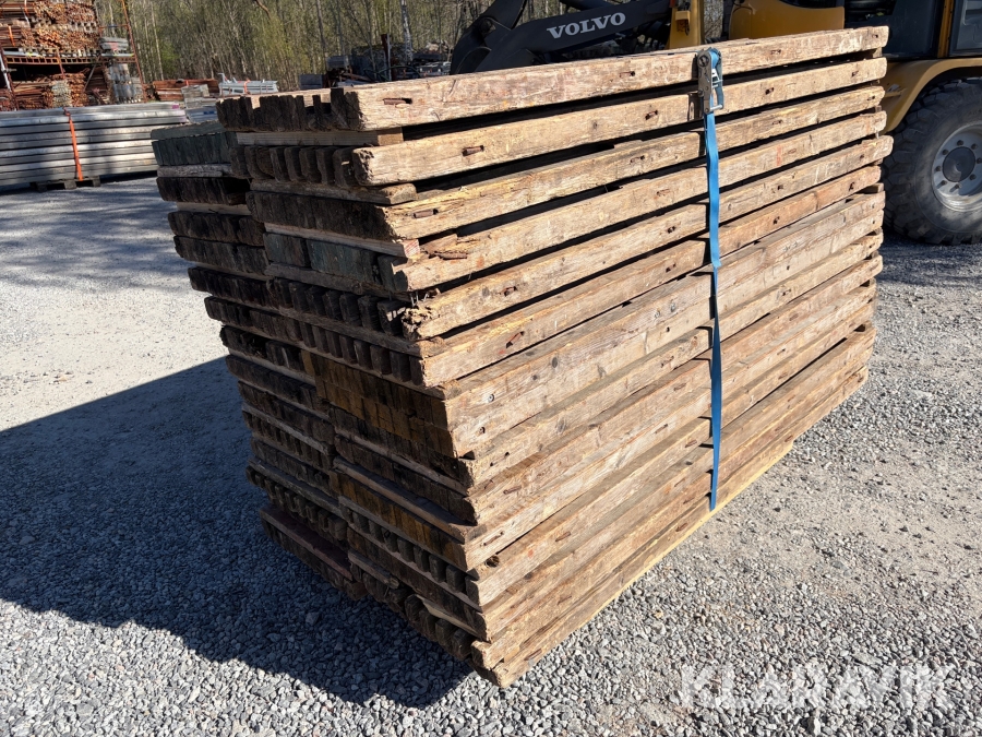 Trall till hakiställning 1,95 x 0,5 m 30 st