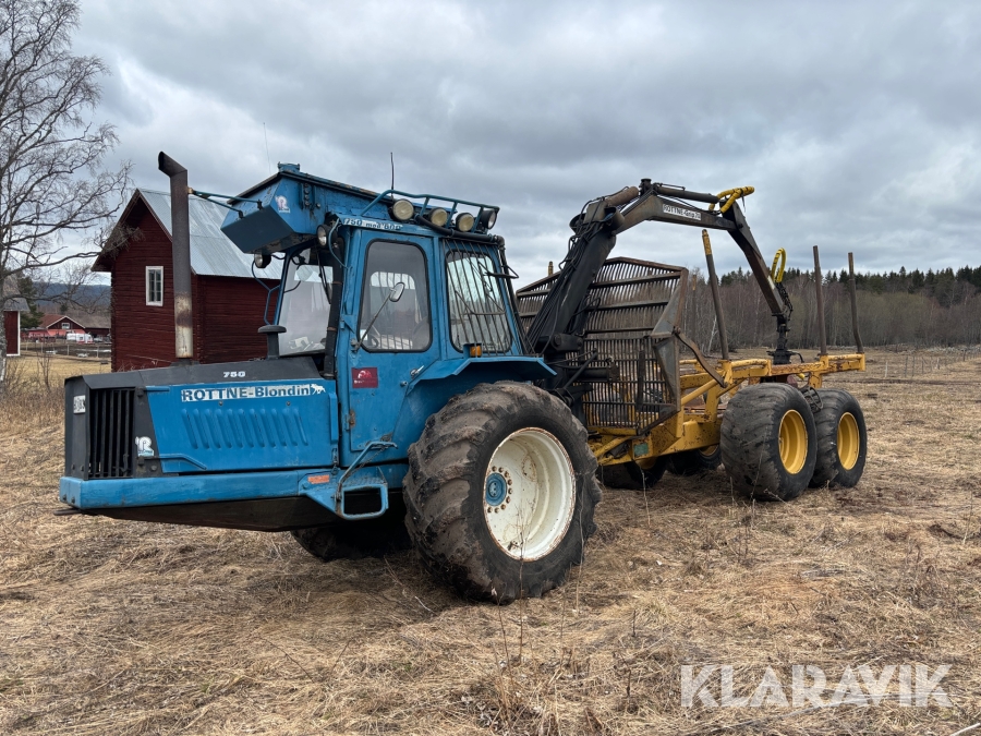 Skotare Rottne Blondin 750 mod 600