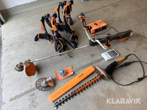 Häcksax, trimmer, extra sele Pellenc