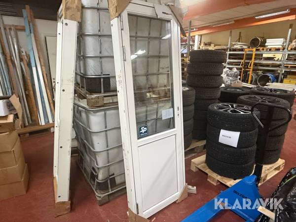 Fönsterdörr SP 750x2130 vänsterhängd, aluminiumutsida