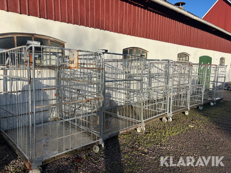 Rullcontainer 7st