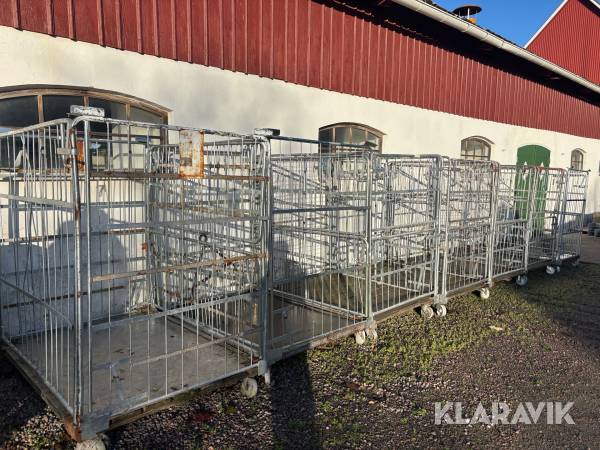 Rullcontainer 7st