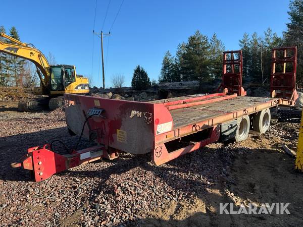 Maskintrailer JPM Tandem 15ton