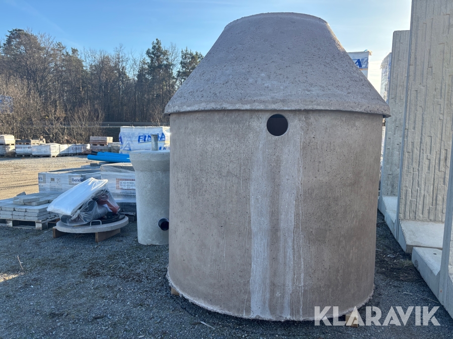 Slamavskiljare Tranås 2 kubik