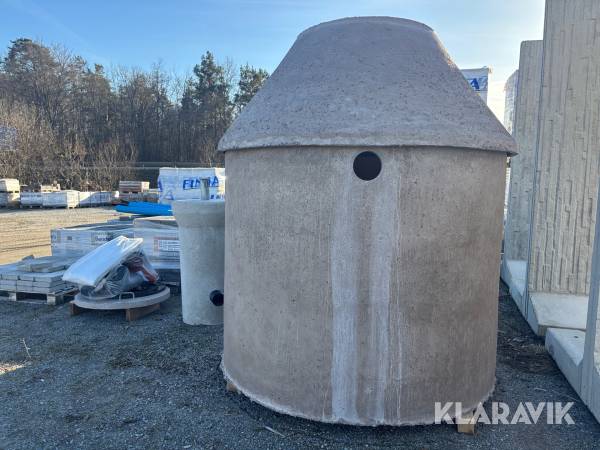 Slamavskiljare Tranås 2 kubik