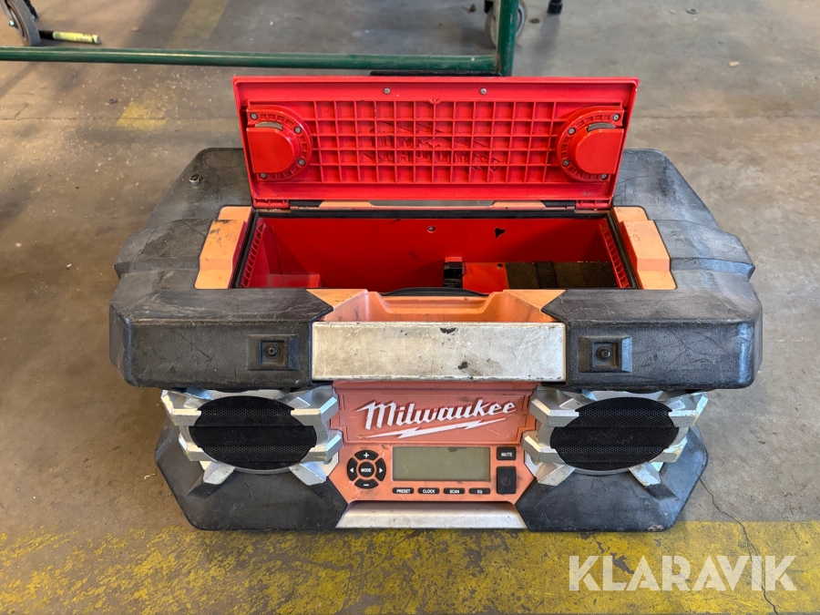 Batteridriven radioapparat Milwaukee Milwaukee