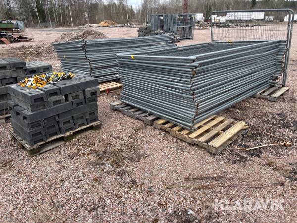 Byggstaket två paket BGfix med fötter