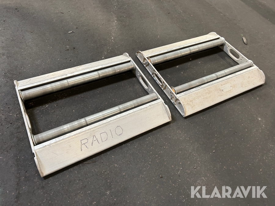 Avrullningsvaggor Quick Roll 2 st