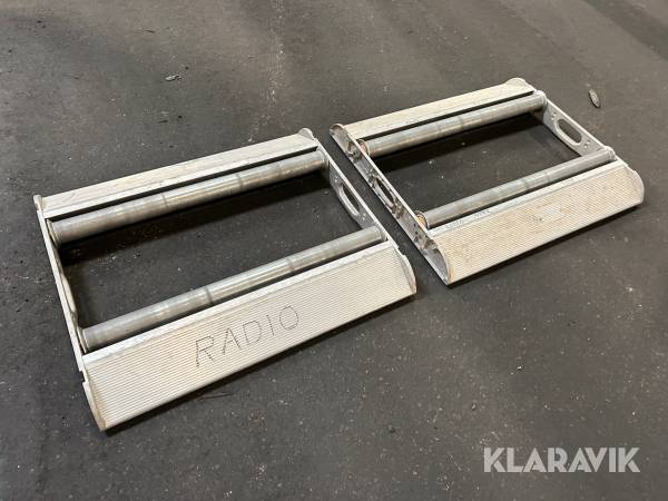 Avrullningsvaggor Quick Roll 2 st