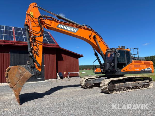 Grävmaskin Doosan DX 350LC-7 med grävsystem