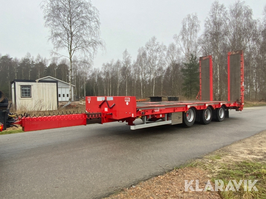Maskinsläp Mac Trailers