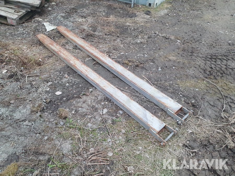Förlängningsgafflar 1 par SE 4 ton/par TP600-4 ton