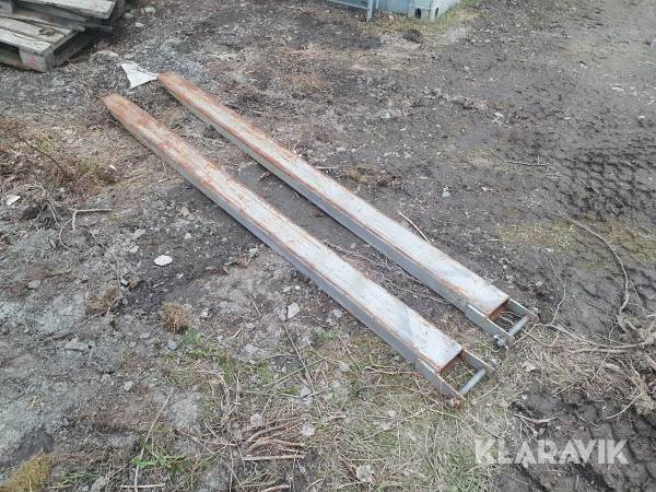 Förlängningsgafflar 1 par SE 4 ton/par TP600-4 ton