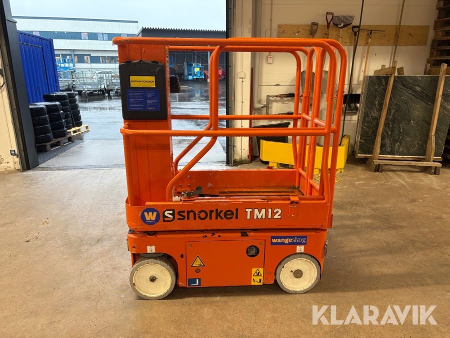 Pelarlift Snorkel TM12