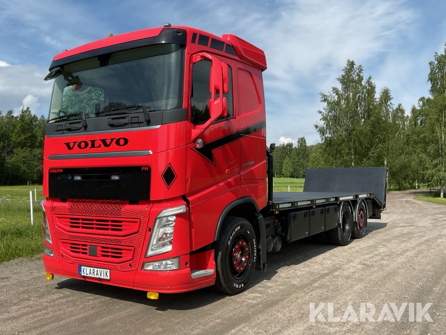 Flakbil Volvo 460
