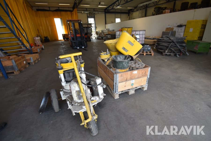 Betongspruta Aliva Trefas