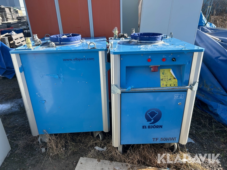 Hetvatten fläktar El-Björn TF 50HWI 2st