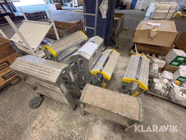 Stegpall Wibe & Skeppshult W55 AB-2, Alulock 2steg, 3steg