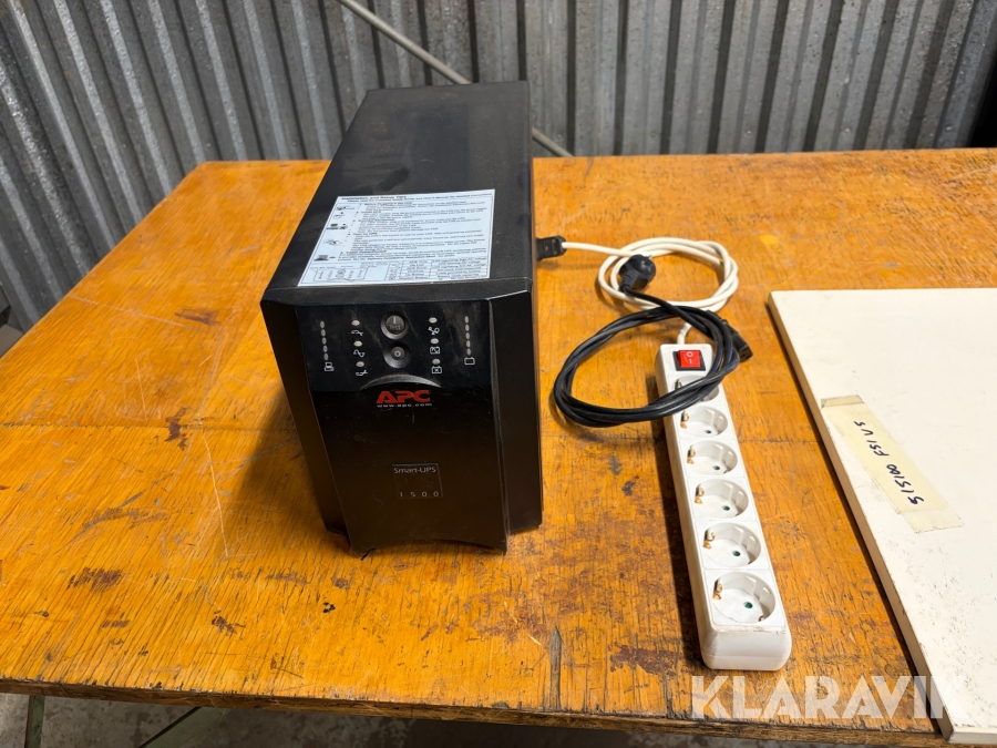 El Backup/Avbrottsfri Strömförsörjning APC Smart-UPS 1500 VA