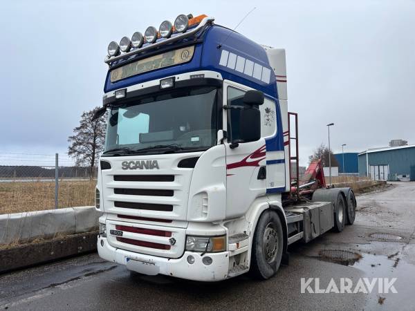 Lastväxlare Scania R500 Joab kran