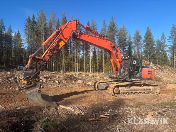 Grävmaskin Hitachi ZX290LC-5B med redskap