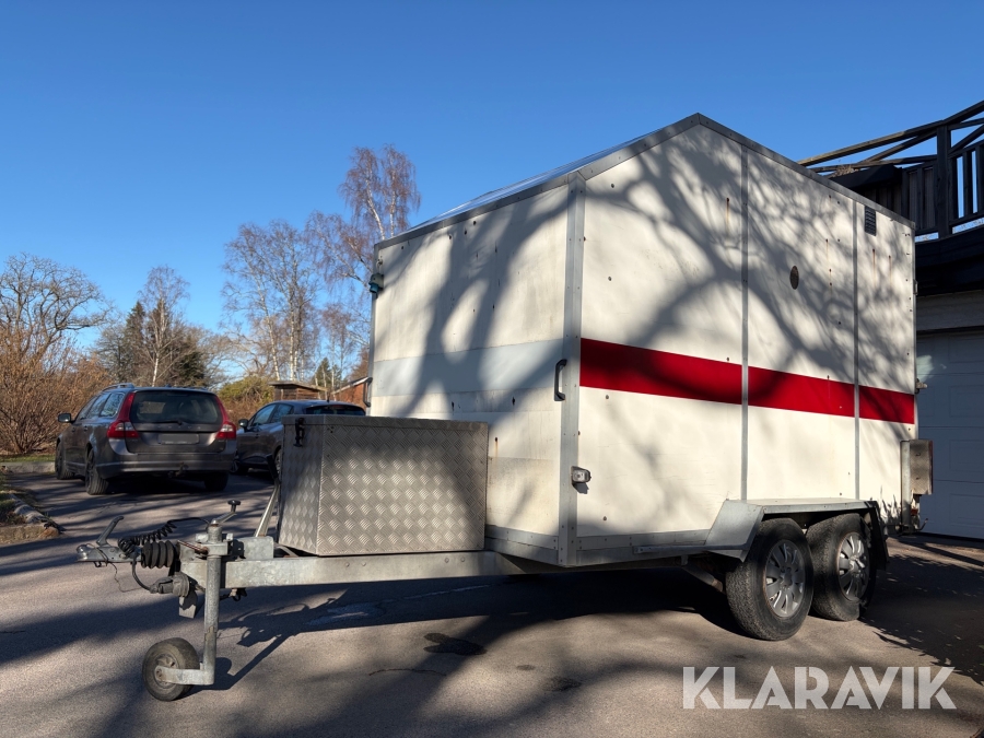 Personbilssläp Budgetskåpet BS 4635-18 B