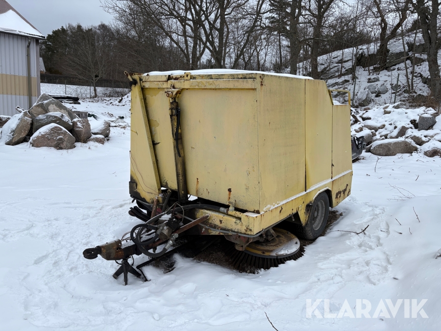 Sopmaskin Broddway 1900 med nya delar