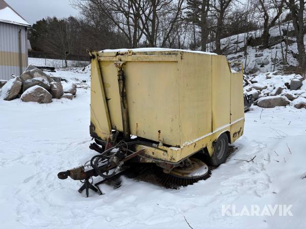 Sopmaskin Broddway 1900 med nya delar