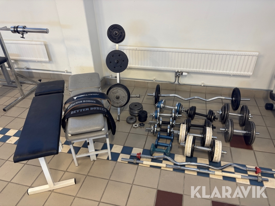 Träningsredskap paket