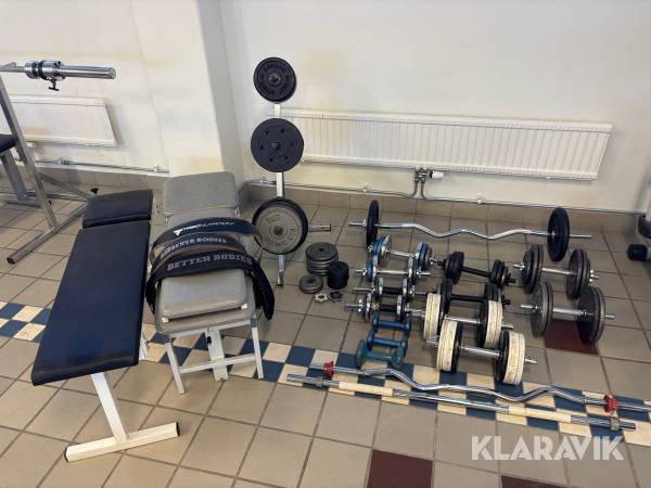 Träningsredskap paket