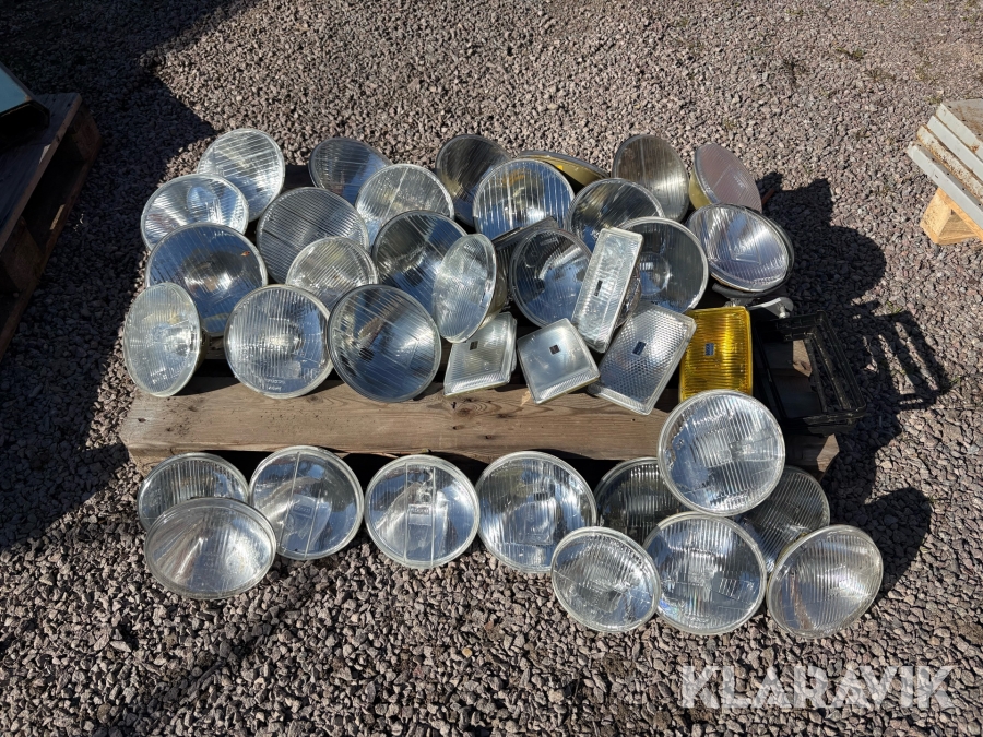 Parti strålkastarinsats 39st