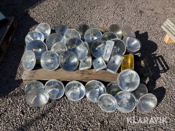 Parti strålkastarinsats 39st