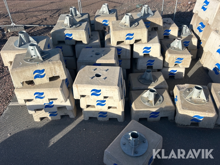 Z-block / betongblock ca 54st