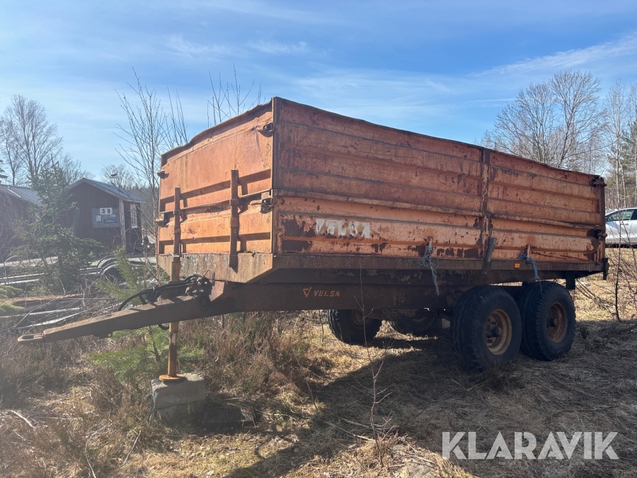 Tippkärra Velsa ca 19 m3