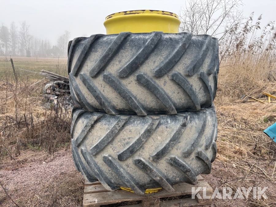 Dubbelmontage Michelin 600/65 R28 2 st